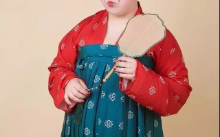 汉服穿搭胖女，汉服穿搭胖女生图片
